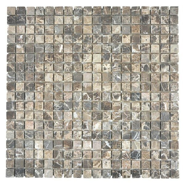 Mozaik pločica Quadrat Uni MOS 15/85 (30,5 x 30,5 cm, Bež-smeđe boje, Mat)