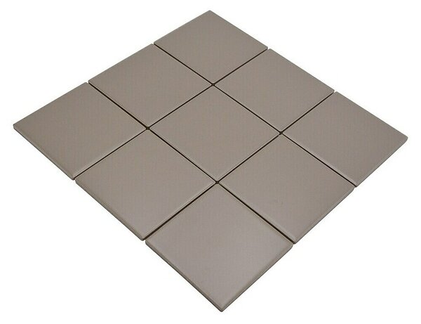 Mozaik pločica Quadrat Uni CQ 145 (29,8 x 29,8 cm, Bež-smeđe boje, Mat)