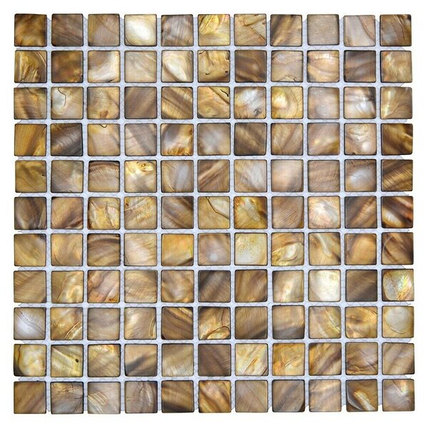 Mozaik pločica Quadrat Mix SM 2569 (30 x 30 cm, Bež-smeđe boje, Sjaj)