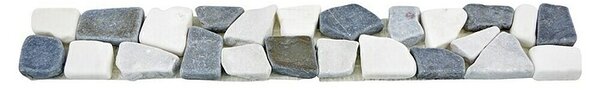 Bordura za pločice Ciot BO CIOT GW9 (30 x 5 cm, Crna-siva-bijela, Mat)