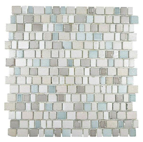 Mozaik pločica Crystaledge XCM GME 22 (31,7 x 31,1 cm, Sivo-bež, Mat)