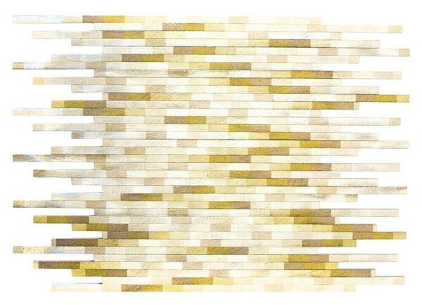 Mozaik pločica Verbund ALF L102L (27,2 x 30,2 cm, Smeđa-bež, Mat)
