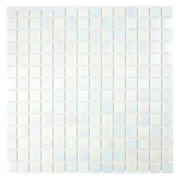 Mozaik pločica Iridium GM IR 161 (30,5 x 30,5 cm, Bijele boje, Sjaj)