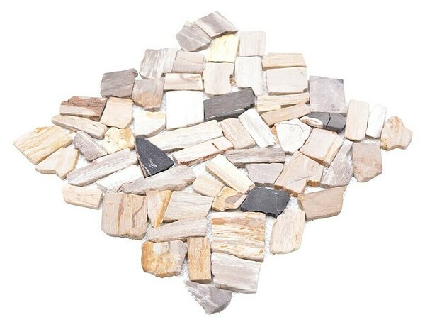 Mozaik pločica Mix CIOT FNWS (30,5 x 30,5 cm, Smeđa-bež, Mat)