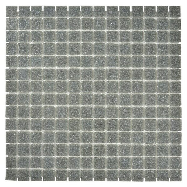 Mozaik pločica Quadrat Uni GM A 20 (30,5 x 30,5 cm, Sive boje, Sjaj)