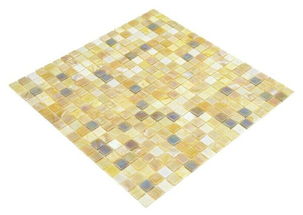 Mozaik pločica Quadrat Mix GM MRY 556 (31,7 x 31,7 cm, Pijesak, Sjaj)