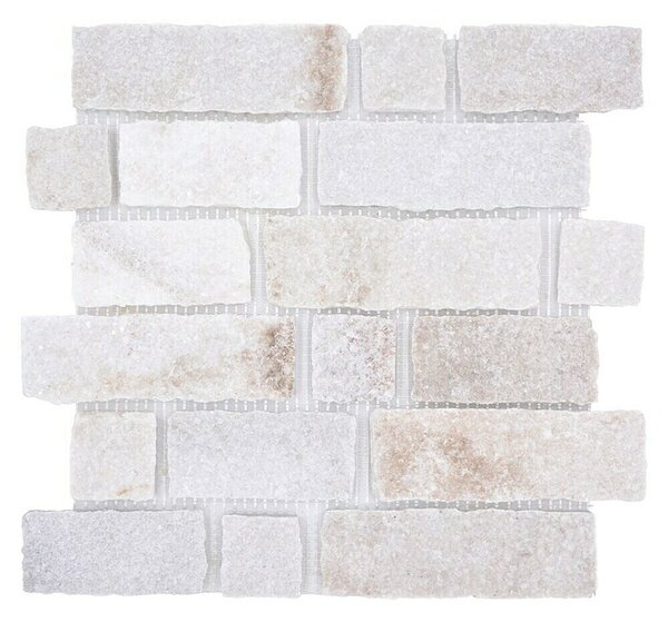 Mozaik pločica Brick Splitface XMS 549N (30,5 x 30,5 cm, Bež boje, Mat)