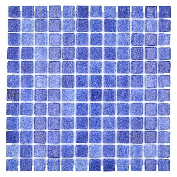 Mozaik pločica Eco Niebla VP508PAT (31,6 x 31,6 cm, Mornaričko plave boje, Mat)