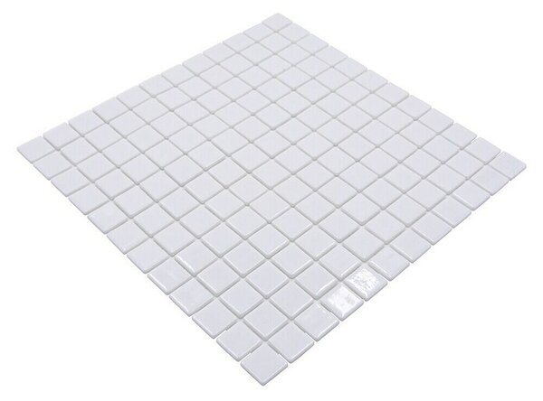 Mozaik pločica Eco Blanco VP100PUR (31,6 x 31,6 cm, Bijele boje, Sjaj)