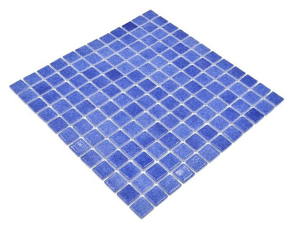 Mozaik pločica Eco Niebla VP508PUR (31,6 x 31,6 cm, Mornaričko plave boje, Sjaj)