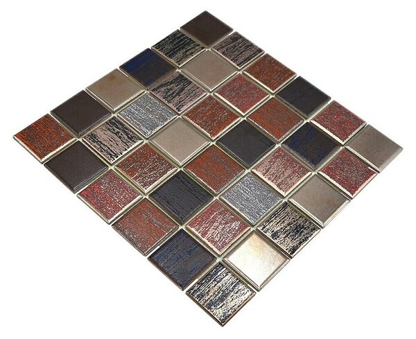 Mozaik pločica Quadrat Orient Color Mix CD AUBIS (31,6 x 31,6 cm, Raznobojno, Mat)