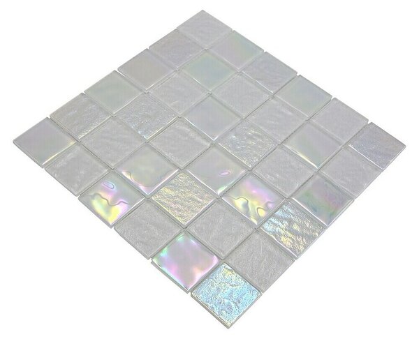 Mozaik pločica Quadrat Crystal Mix CM S200 (29,8 x 29,8 cm, Višebojna, Sjaj)