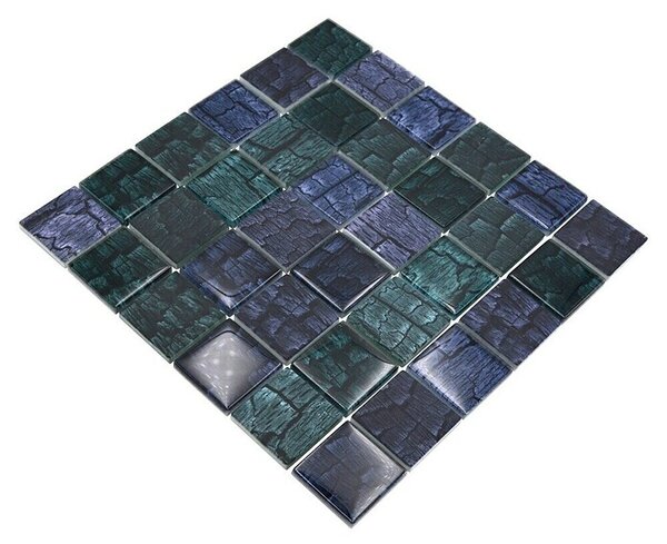 Mozaik pločica Quadrat Crystal XCM PF59 (30 x 30 cm, Višebojna, Sjaj)