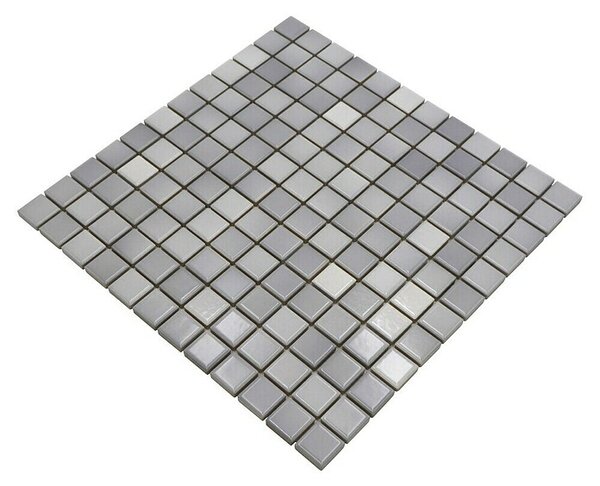 Mozaik pločica JAB 23F219 mix silver grey (29,7 x 29,7 cm, Sjaj)