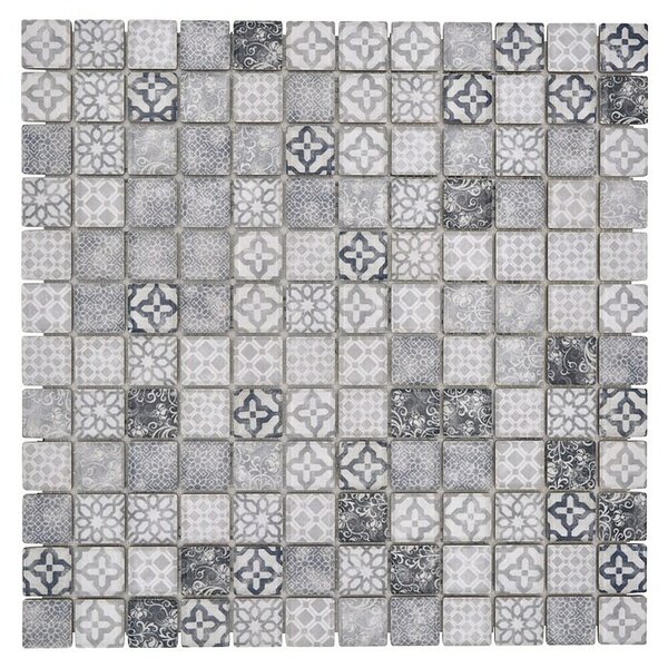 Mozaik pločica JAB 23PV02 grey (29,7 x 29,7 cm, Siva, Mat)