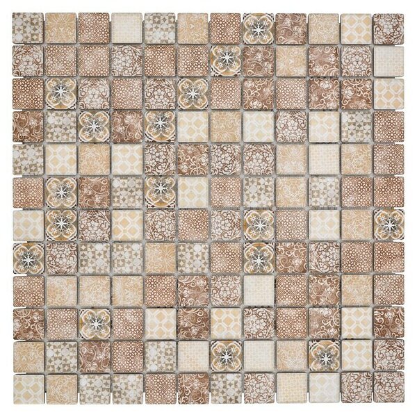 Mozaik pločica JAB 23PV01 beige (29,7 x 29,7 cm, Bež/smeđa, Mat)