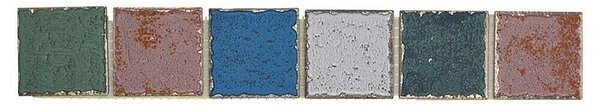 Bordura za pločice Orient Color YBO CDCUBIS (5 x 31,6 cm, Šarena, Mat)