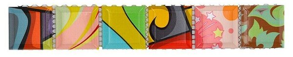 Bordura za pločice YBO ART (4,5 x 28,8 cm, Šarena, Sjaj)