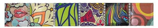 Bordura za pločice YBO POP (4,5 x 28,8 cm, Šarena, Sjaj)
