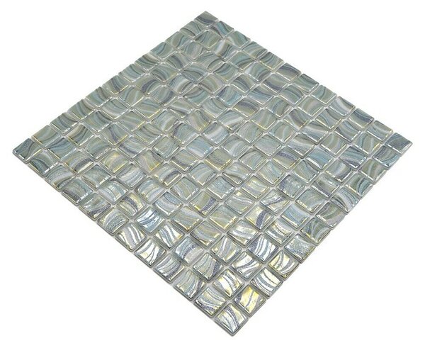 Mozaik pločica Quadrat Eco VP78256PUR (31,6 x 31,6 cm, Staklo, Zelene boje, Sjaj)