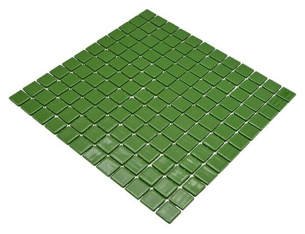 Mozaik pločica Quadrat Eco VP25602PUR (31,6 x 31,6 cm, Staklo, Zelene boje, Sjaj)