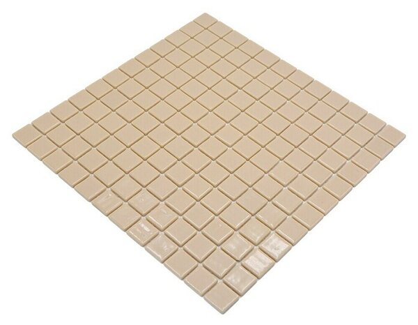 Mozaik pločica Quadrat Eco VP25831PUR (31,6 x 31,6 cm, Staklo, Bež, Sjaj)