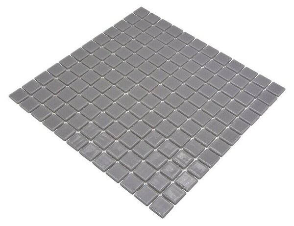 Mozaik pločica Quadrat Eco VP25108PUR (31,6 x 31,6 cm, Staklo, Siva, Sjaj)
