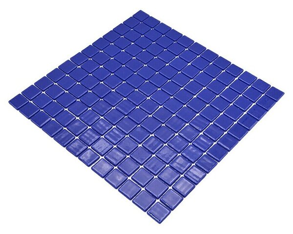 Mozaik pločica Quadrat Eco VP25803PUR (31,6 x 31,6 cm, Staklo, Tamnoplava, Sjaj)