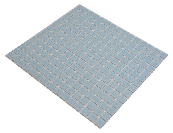 Mozaik pločica Quadrat Uni GM A 33P (D x Š: 32,7 x 30,5 cm, Svijetloplava, Sjaj)