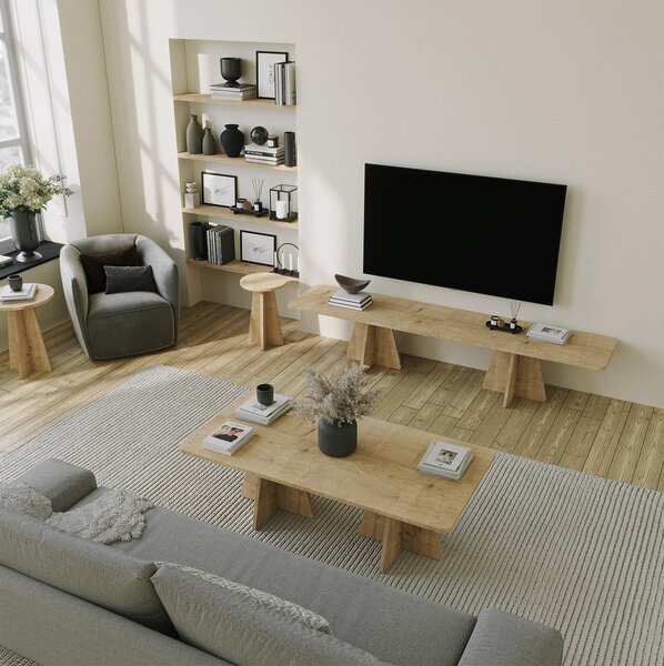 Zondo.hr TV stolić Kabivo (zafirov hrast). Akcija -30%. 1095459