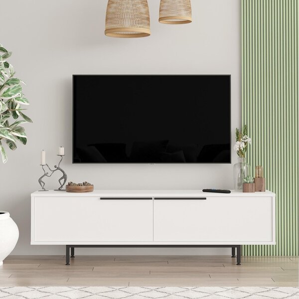 Zondo.hr TV stolić/ormarić Nimelo 7 (bijela). Akcija -30%. 1095479