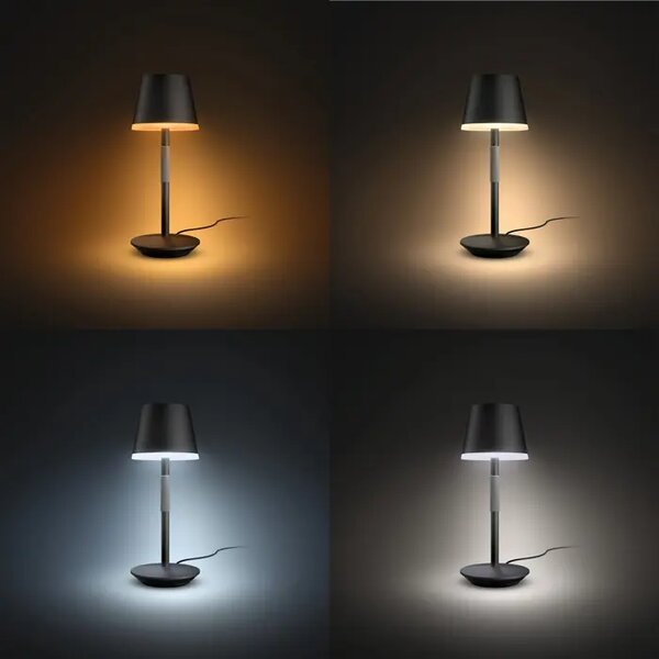 BELLE PHILIPS HUE pametna prijenosna LED svjetiljka LAMP crna 8719514404595