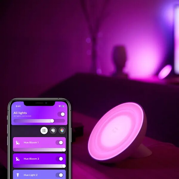 BLOOM PHILIPS HUE prijenosna LED svjetiljka GEN4 bijela 8718699770983
