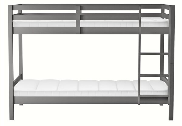Dječji krevet na kat 90 cm Tempo Kondela -Invocato (siva) (sa podnicom)