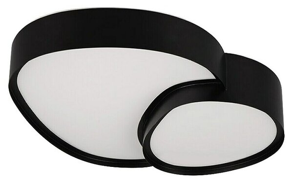 Trio Leuchten LED stropna svjetiljka Rise (43,5 x 36 x 11,5 cm, 21 W, 2.700 K - 6.500 K, Crna)