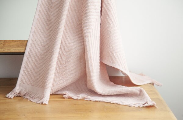 Ručnik Jacquard Bamboo Andora Peach 90x180