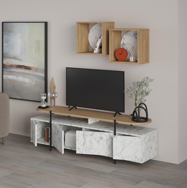 Zondo.hr Set za dnevni boravak Vatuku 2 (hrast carrara) . Akcija -30%. 1095698