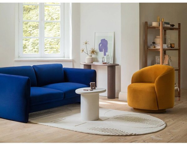 Krem sofa od šenila 168 cm Georgia – Micadoni