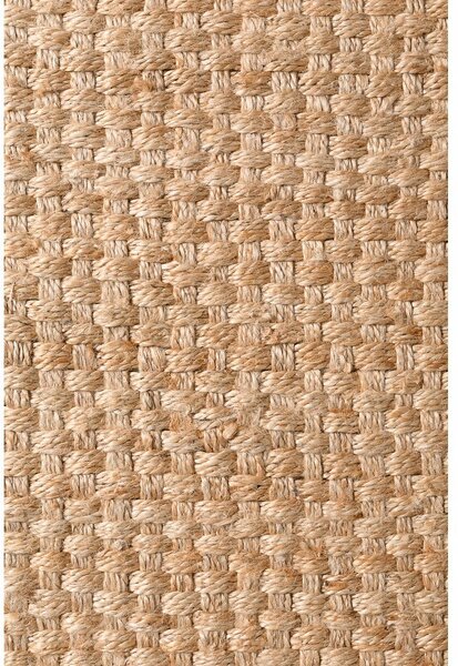 Obostrani/ručno rađen juten tepih u prirodnoj boji 120x170 cm Fjord – Hanse Home