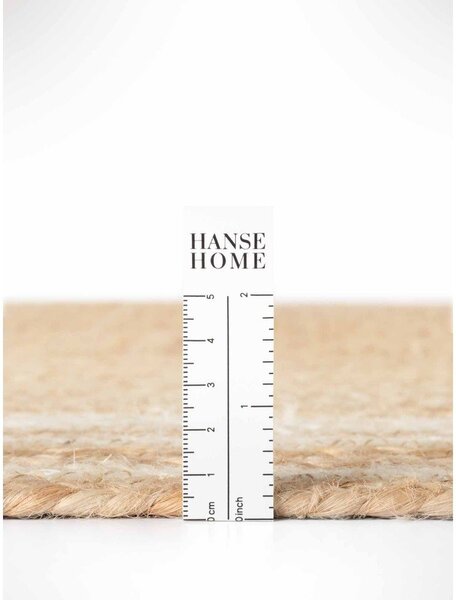Krem/u prirodnoj boji obostrani/ručno rađen juten tepih 120x170 cm Jutta – Hanse Home