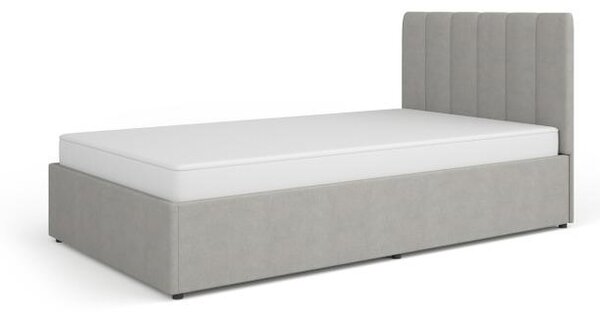 Zondo Bračni krevet 120 cm Mossana MO12 (siva) (s podnicom) (s prostorom za odlaganje). 1096822
