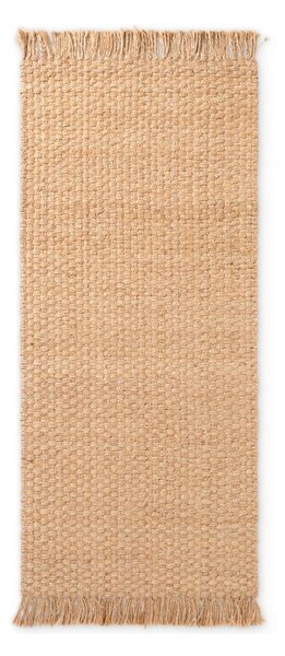 Obostrana/ručno rađena jutena staza u prirodnoj boji 80x200 cm Fjord – Hanse Home