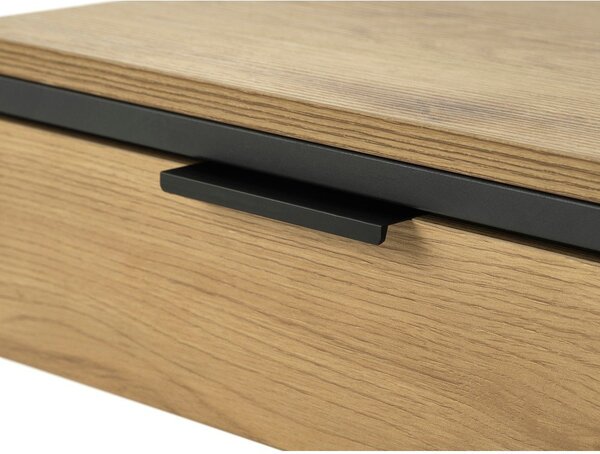 Pomoćni stol u dekoru hrasta 30x40 cm Cesura – Unique Furniture