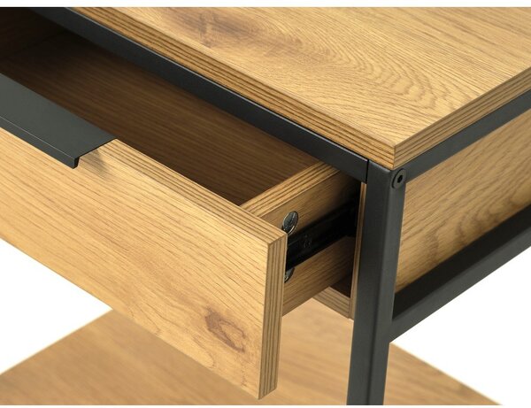 Pomoćni stol u dekoru hrasta 30x40 cm Cesura – Unique Furniture