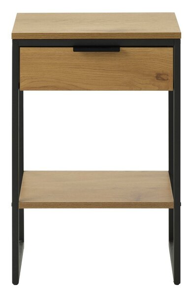 Pomoćni stol u dekoru hrasta 30x40 cm Cesura – Unique Furniture