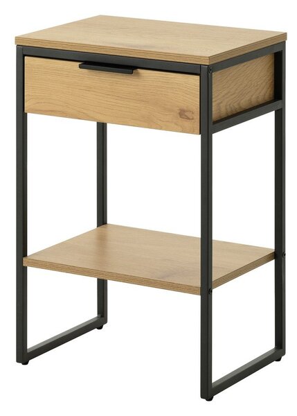Pomoćni stol u dekoru hrasta 30x40 cm Cesura – Unique Furniture