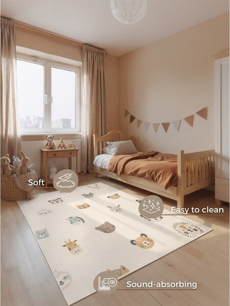 Dječji tepih 160x235 cm Tiny Zoo – Hanse Home