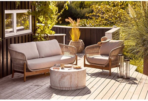 Metalna/staklena lanterna (visina 60 cm) Herslev – House Nordic