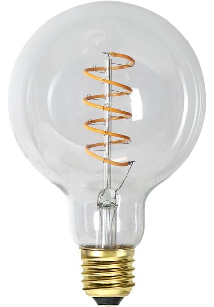 LED/sa žarnom niti žarulja s mogućnosti zatamnjivanja s toplim svjetlom E27, 4 W Spiral Filament – Star Trading