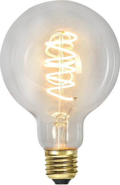LED/sa žarnom niti žarulja s mogućnosti zatamnjivanja s toplim svjetlom E27, 4 W Spiral Filament – Star Trading